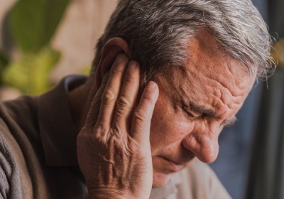 Man having ear pain service image