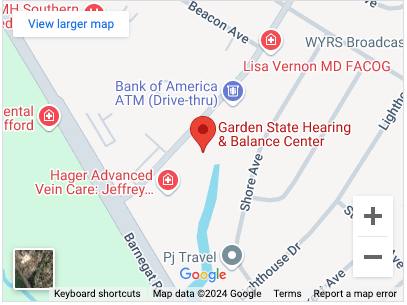 A map of Manahawkin location